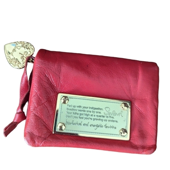 Salad Bifold Leather Wallet - Picture 1 of 12